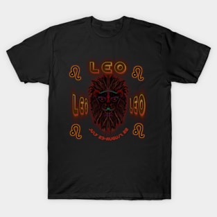 Leo 8a Black T-Shirt